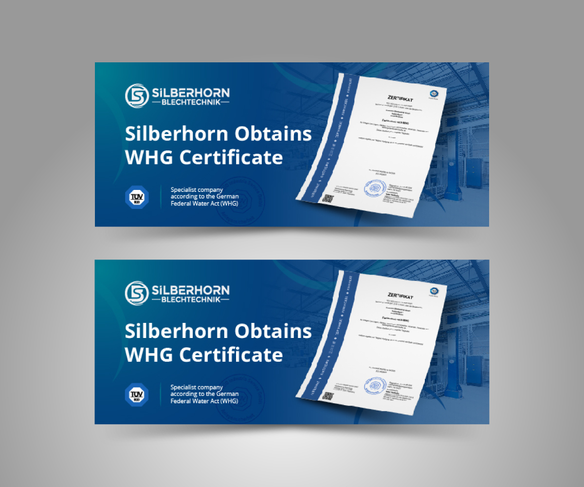 Banner Ad Design by JK18 for Silberhorn Blechtechnik GmbH | Design #33340804