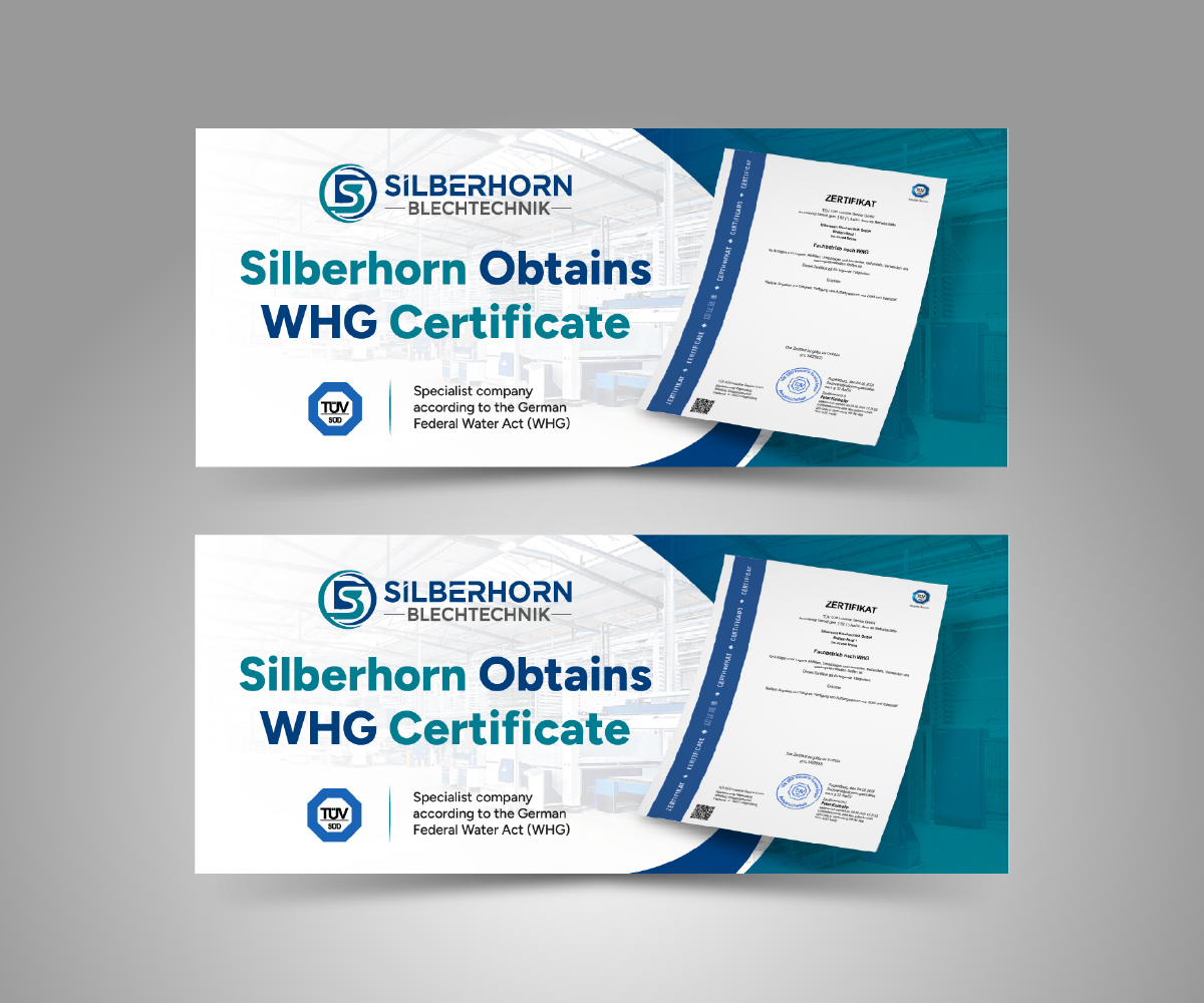Banner Ad Design by JK18 for Silberhorn Blechtechnik GmbH | Design #33340831