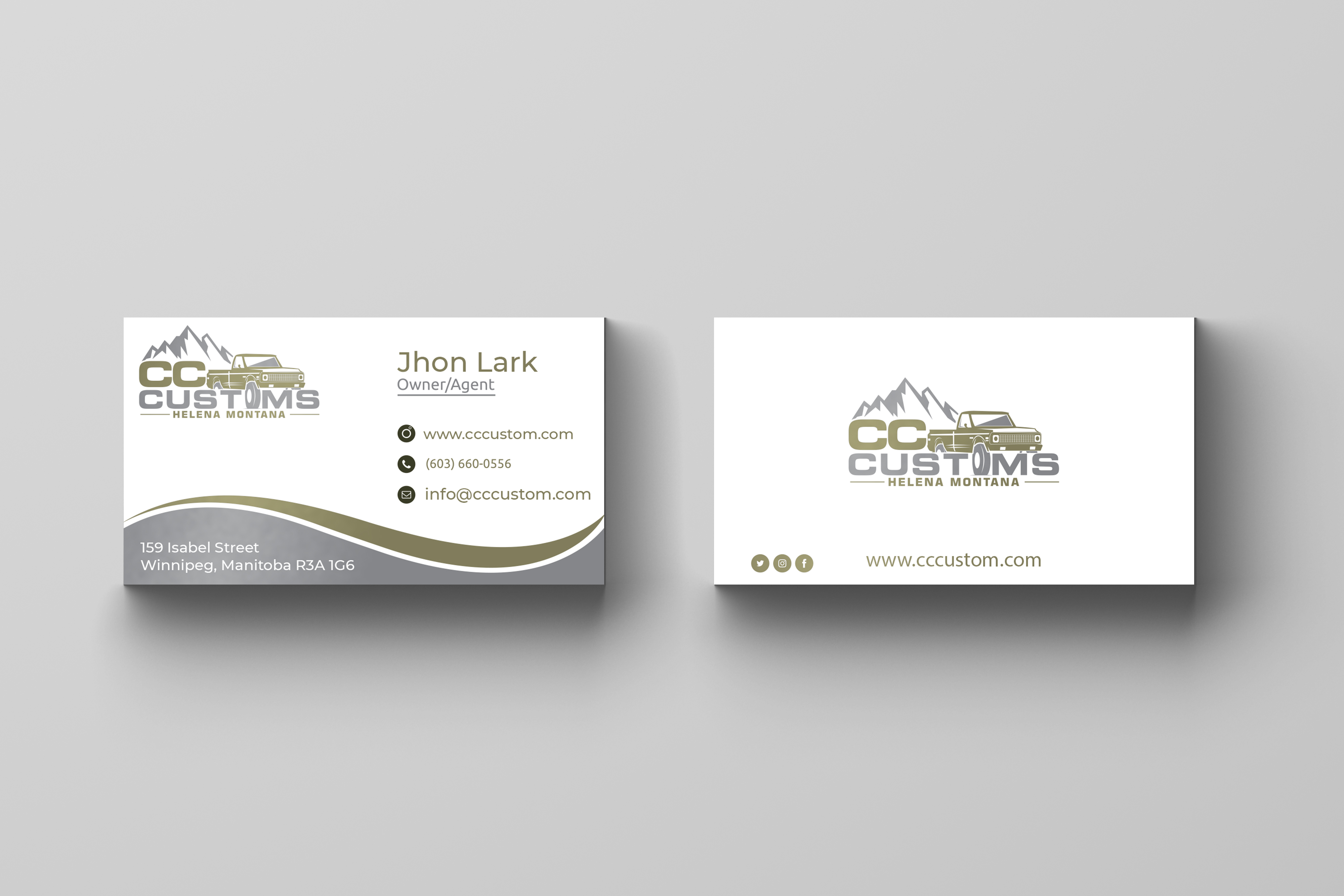 Logo Design by Imran_me for CC Customs  | Design #33733113