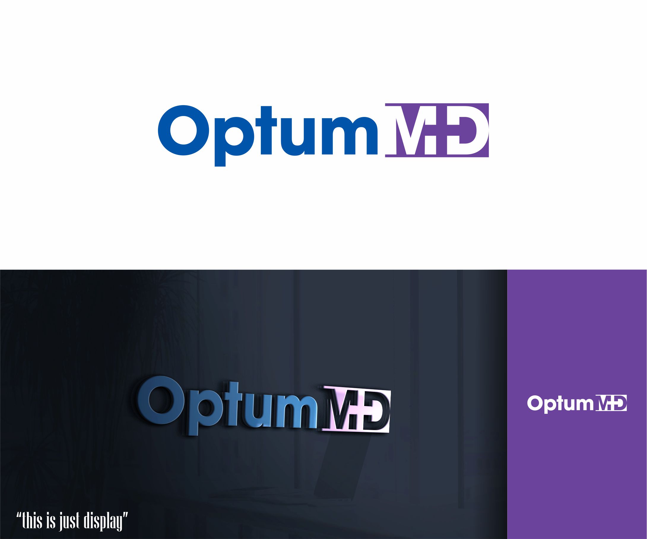 Diseño de Logo por alkaline para OptumMD | Diseño #33343294