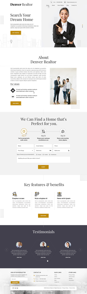 Web Design by pb for this project | Design: #33344956