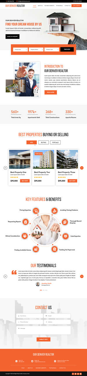 Web Design by Creations Box 2015 for this project | Design: #33347875