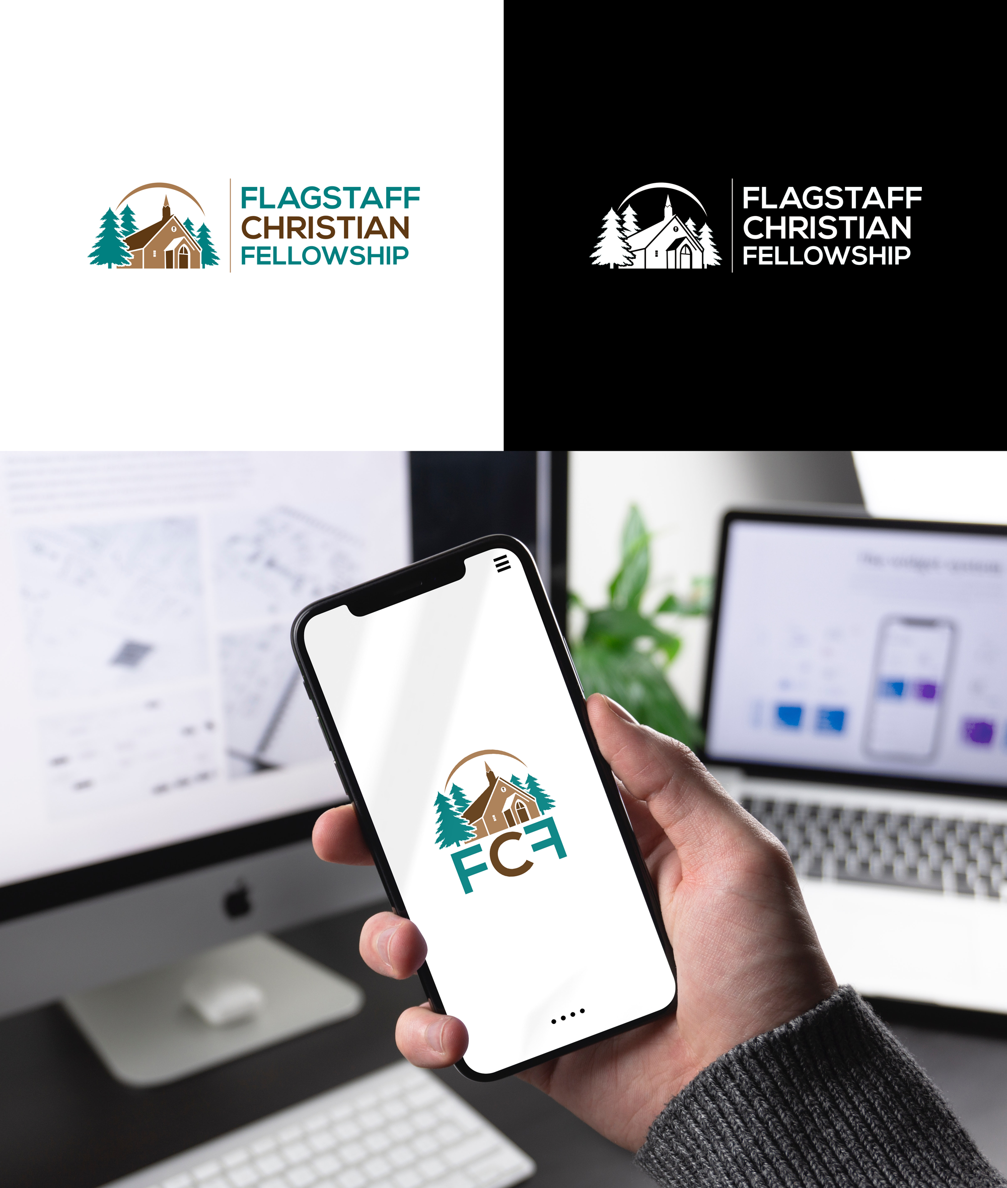 Logo Design by RA-bica for Flagstaff Christian Fellowship | Design #33343277