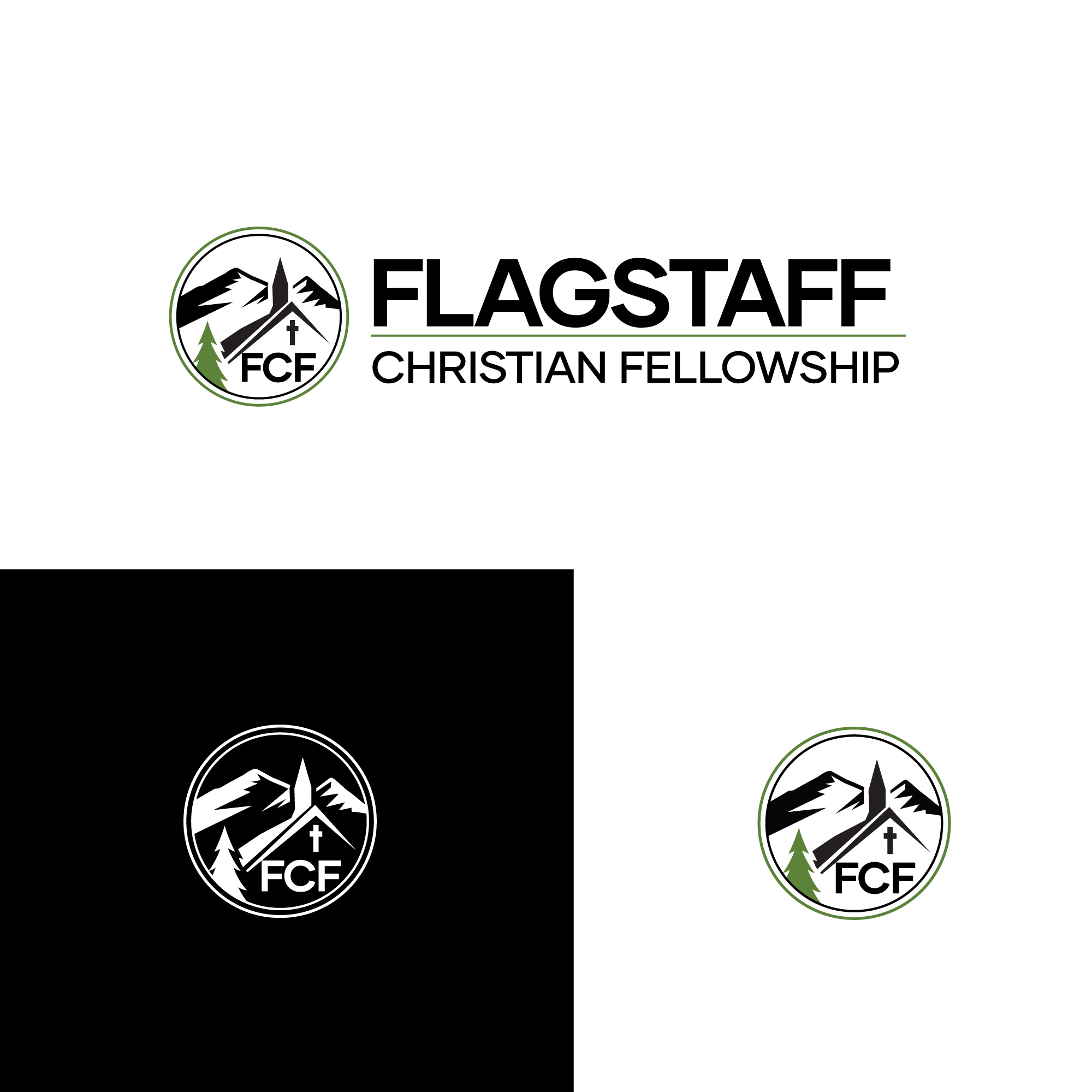 Logo Design by sherman for Flagstaff Christian Fellowship | Design #33340737