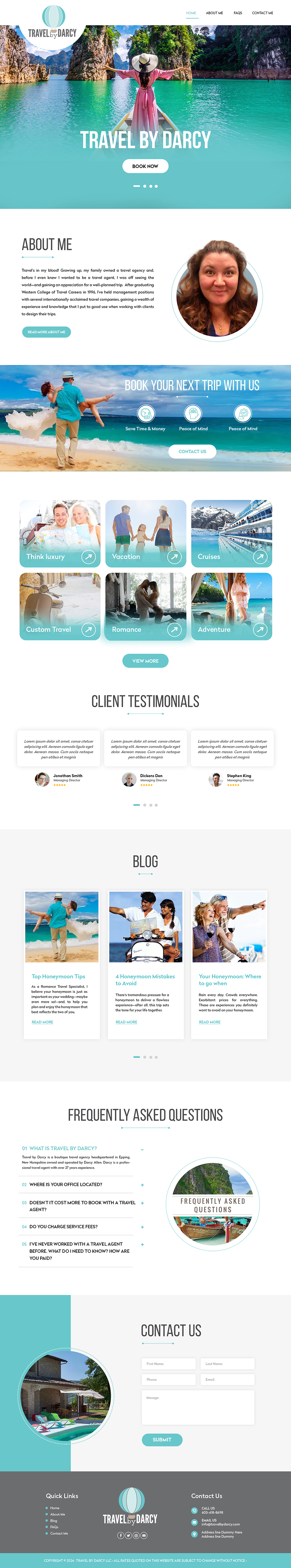 Web Design by Creations Box 2015 for this project | Design #33361174