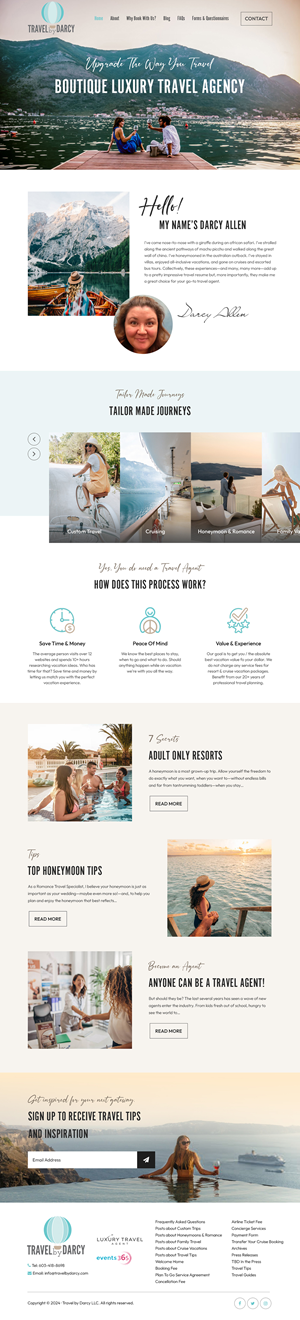 Web Design by Starlyn DS for this project | Design: #33380058