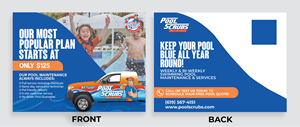 Postcard Design by 3Guys for Pool Scrubs | Design: #33350863