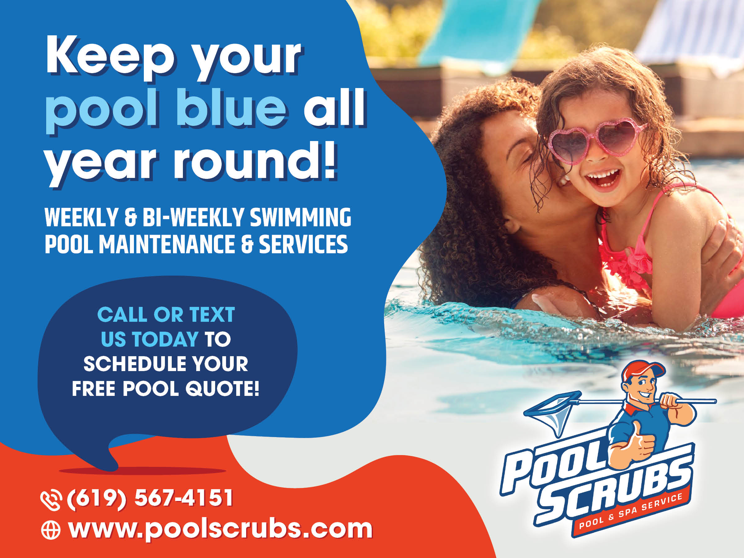 Design de Carte Postale par rkailas pour Pool Scrubs | Design #33361432