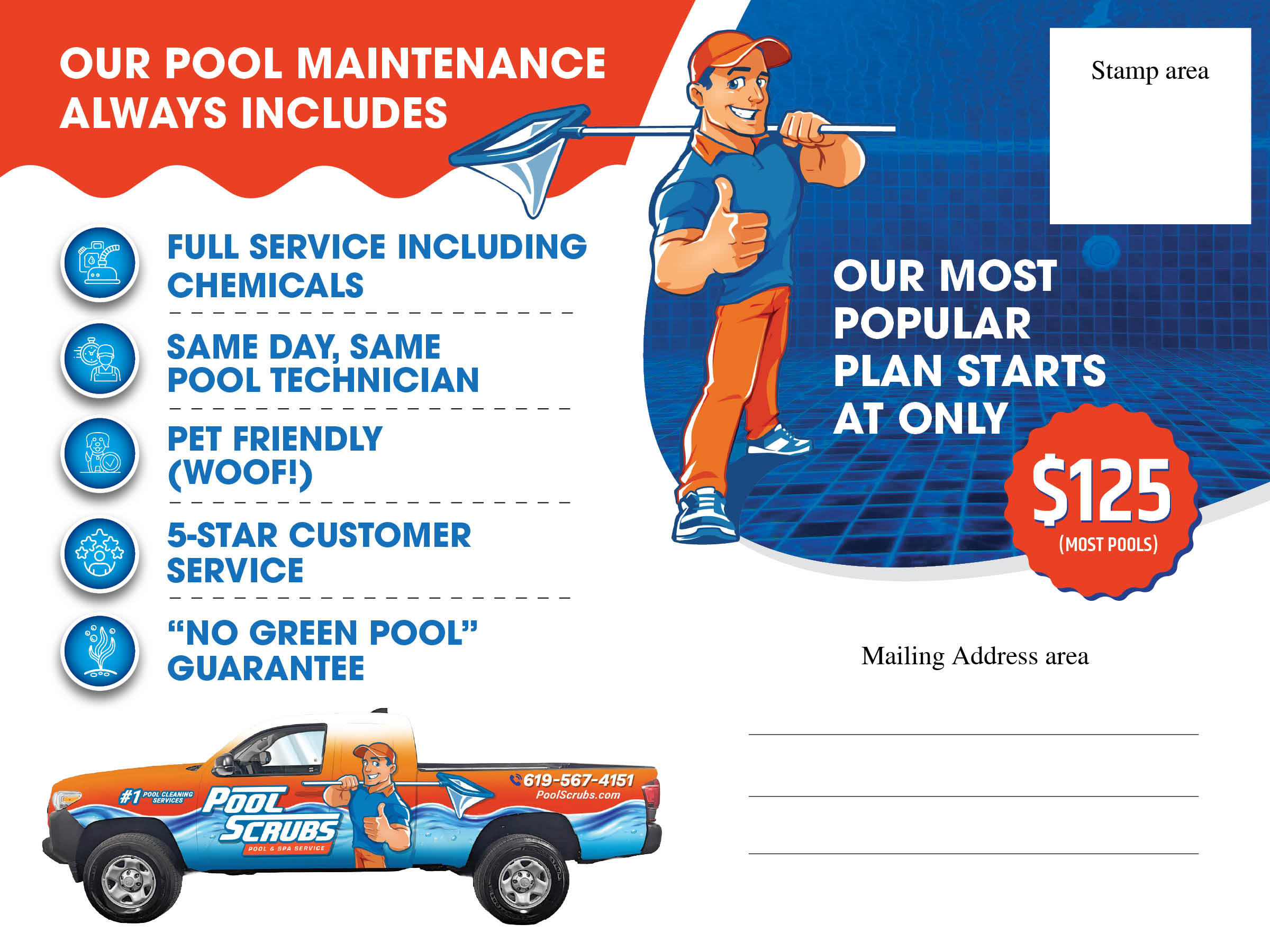 Design de Carte Postale par rkailas pour Pool Scrubs | Design #33361435