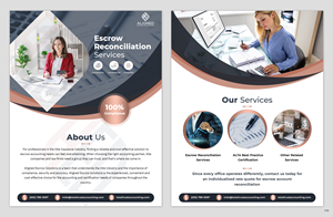 Diseño de Flyer por pb para Aligned Escrow Solutions | Diseño: #33344945