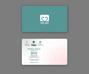 Business Card Design by Andrés Sebastián for Wilson Care Group | Design: #33344184