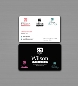 Business Card Design by Graphixpointt for Wilson Care Group | Design: #33341342