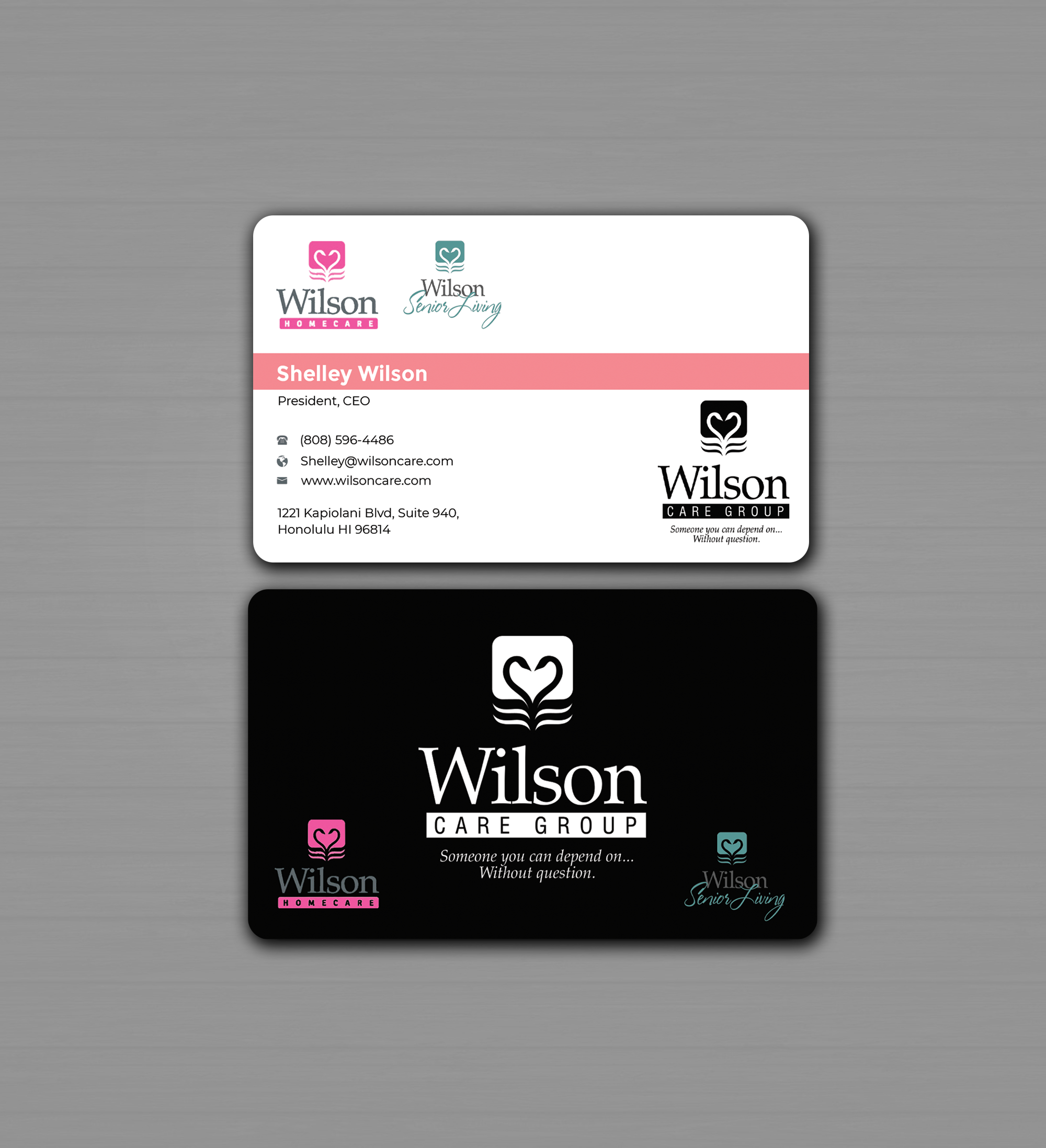Business Card Design by Graphixpointt for Wilson Care Group | Design #33342219