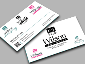 Business Card Design by Graphixpointt for Wilson Care Group | Design: #33342563