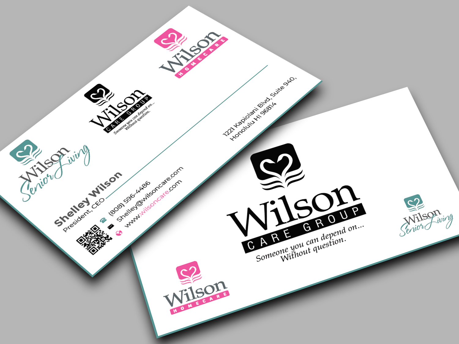 Business Card Design by Graphixpointt for Wilson Care Group | Design #33342570
