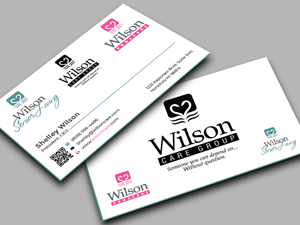 Business Card Design by Graphixpointt for Wilson Care Group | Design: #33342570