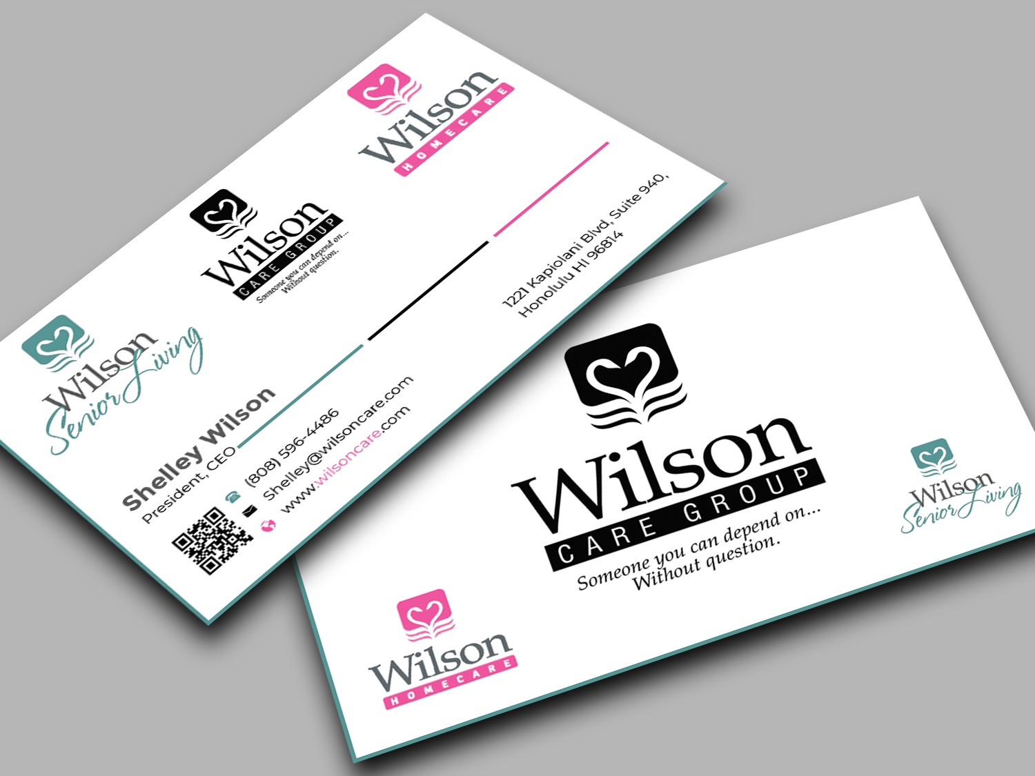 Business Card Design by Graphixpointt for Wilson Care Group | Design #33343270