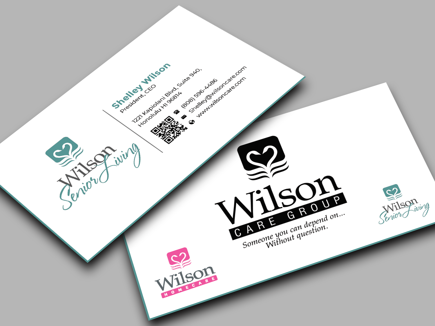 Business Card Design by Graphixpointt for Wilson Care Group | Design #33344159