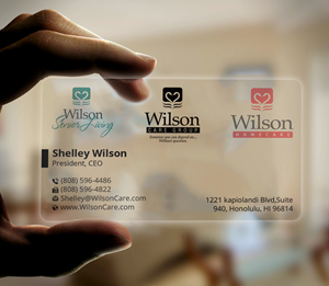 Business Card Design by Expert Bappy for Wilson Care Group | Design: #33340550
