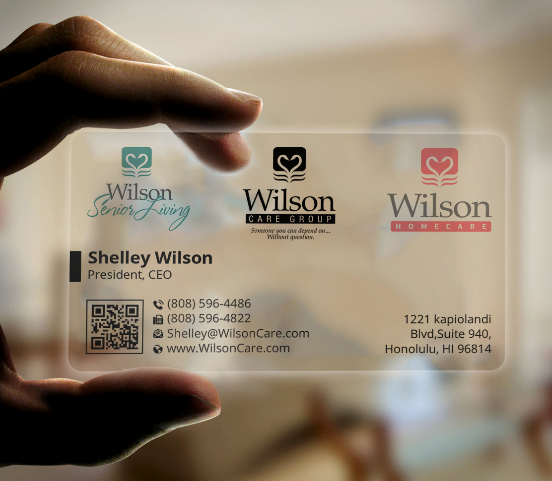 Business Card Design by Expert Bappy for Wilson Care Group | Design #33340640