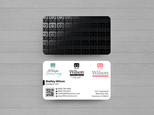 Business Card Design by Expert Bappy for Wilson Care Group | Design: #33340651