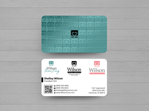 Business Card Design by Expert Bappy for Wilson Care Group | Design: #33340799