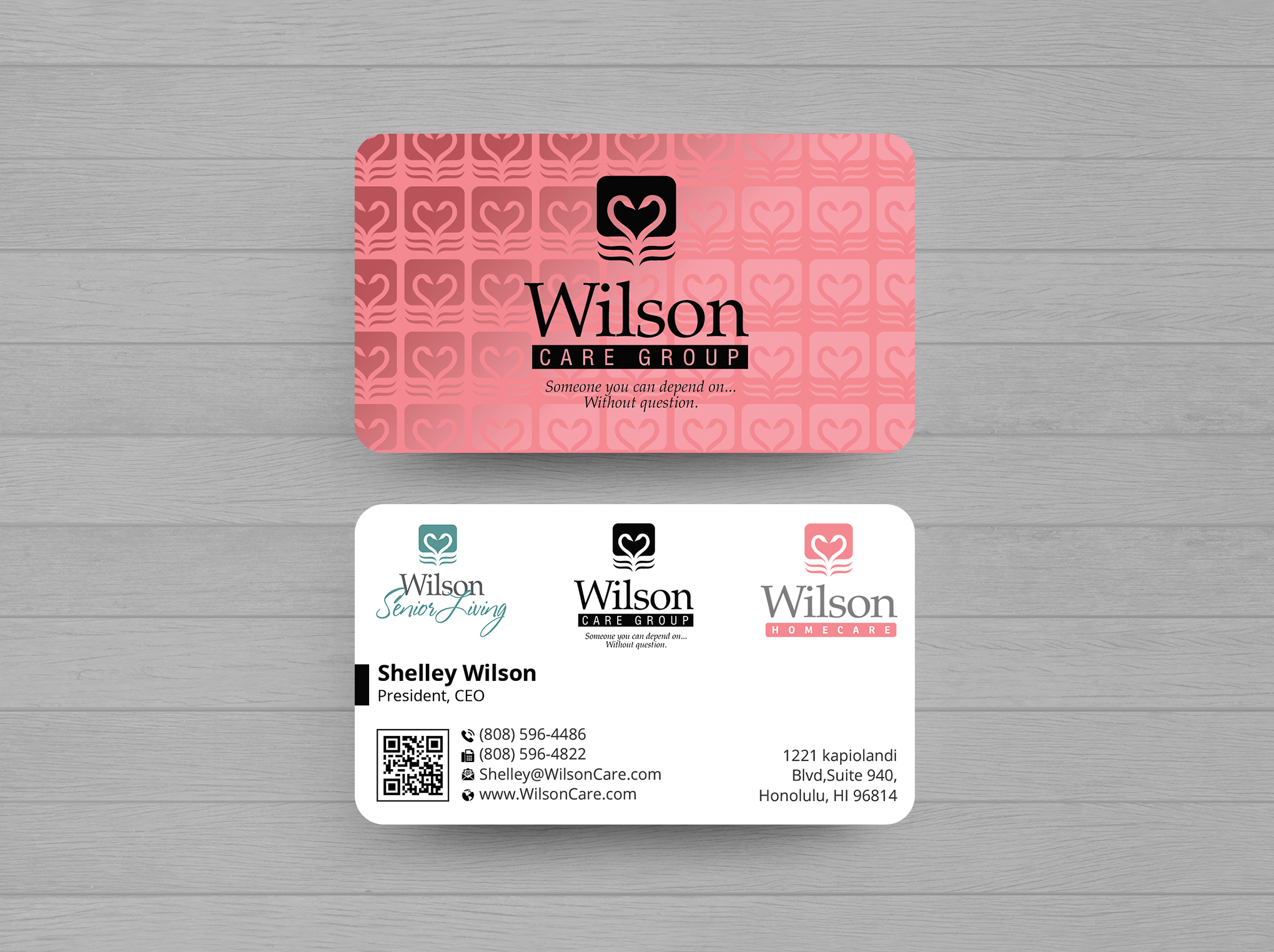 Business Card Design by Expert Bappy for Wilson Care Group | Design #33340847