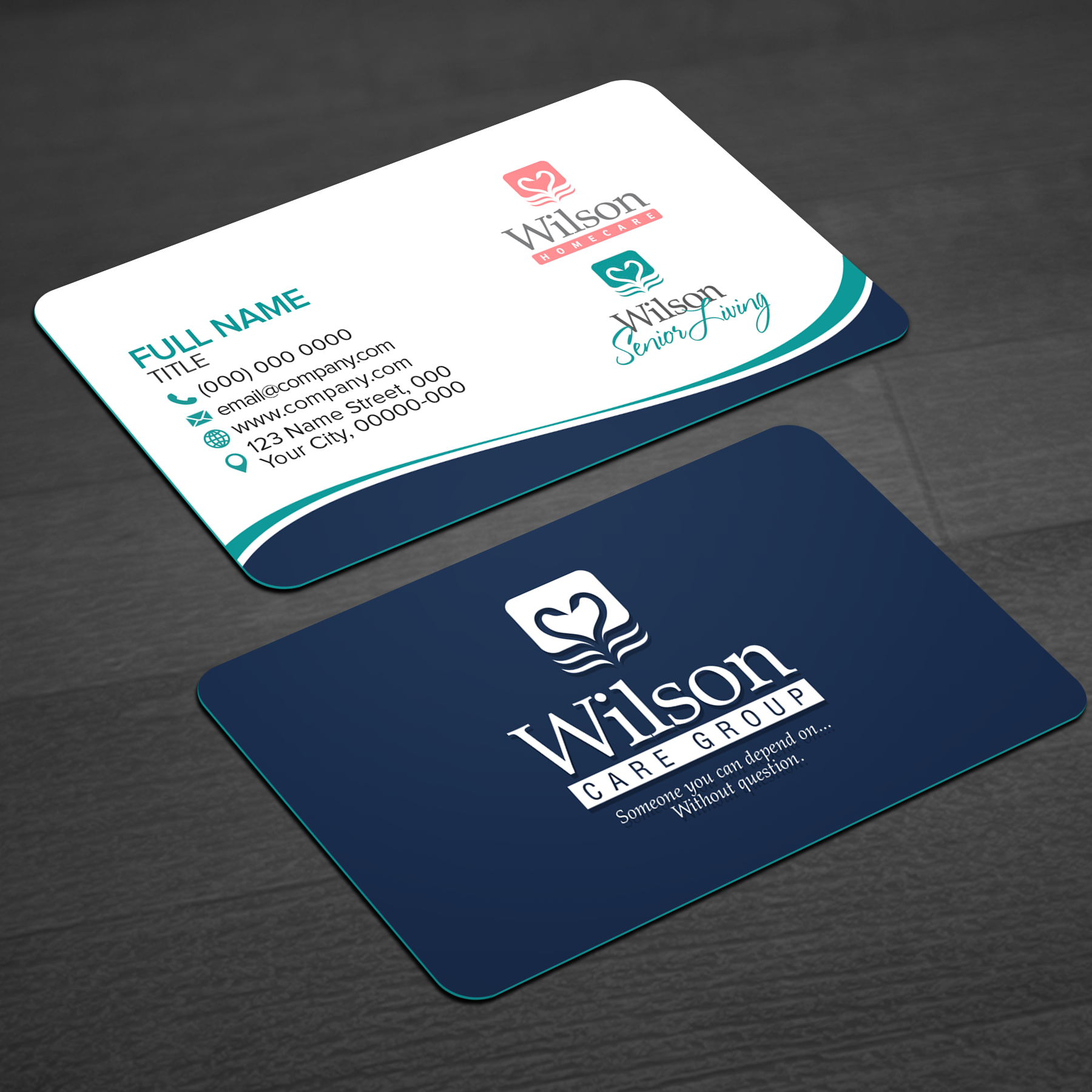 Business Card Design by WellDesign for Wilson Care Group | Design #33346759
