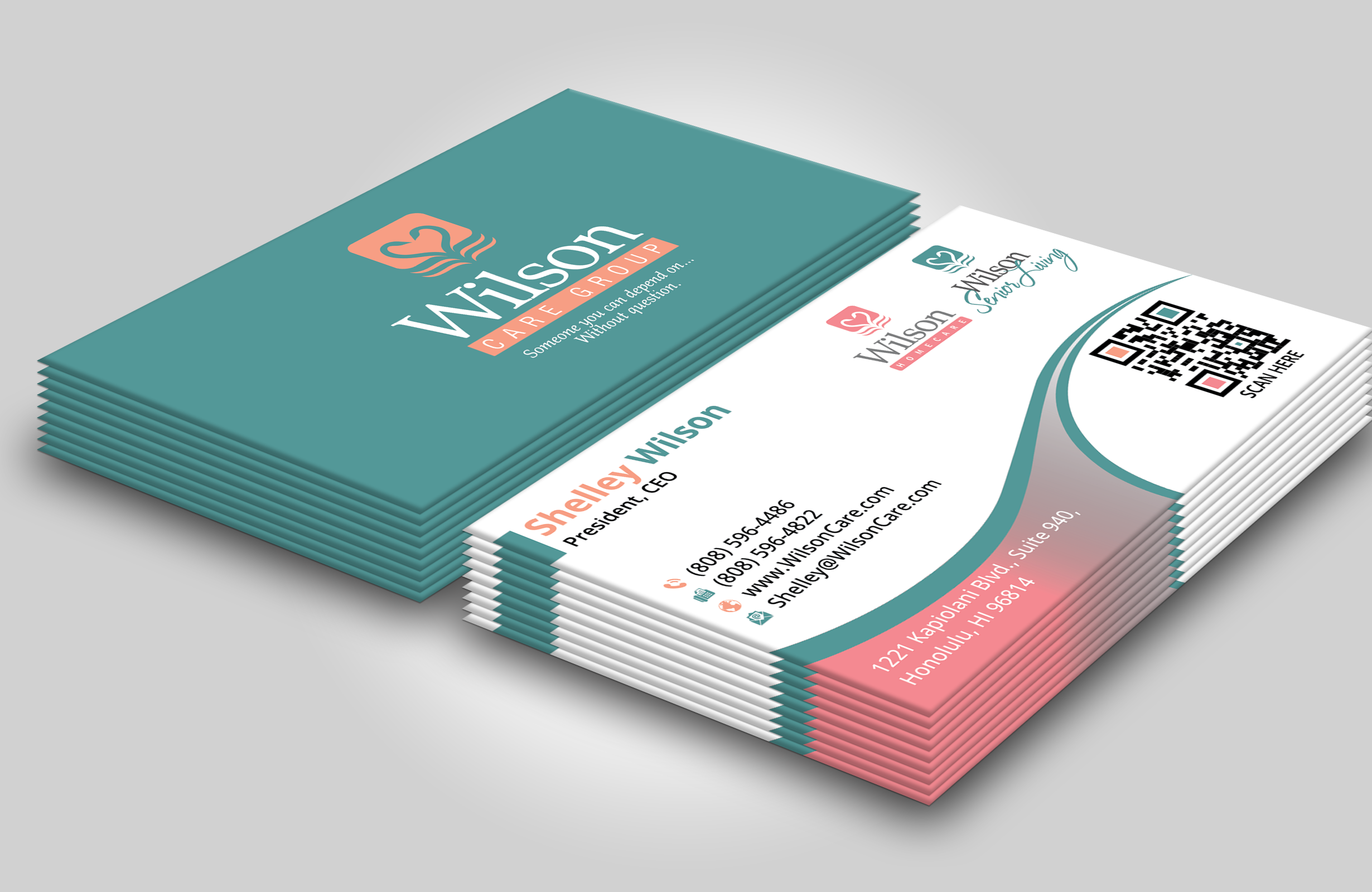 Business Card Design by DesignerShahadat for Wilson Care Group | Design #33369097