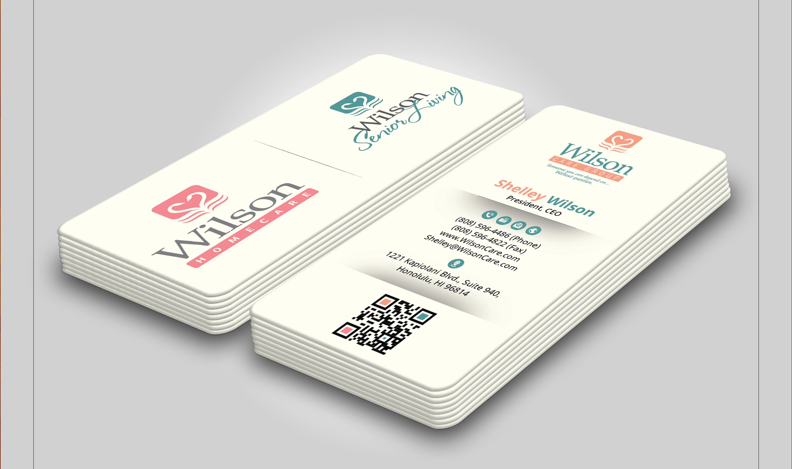 Business Card Design by DesignerShahadat for Wilson Care Group | Design #33369100
