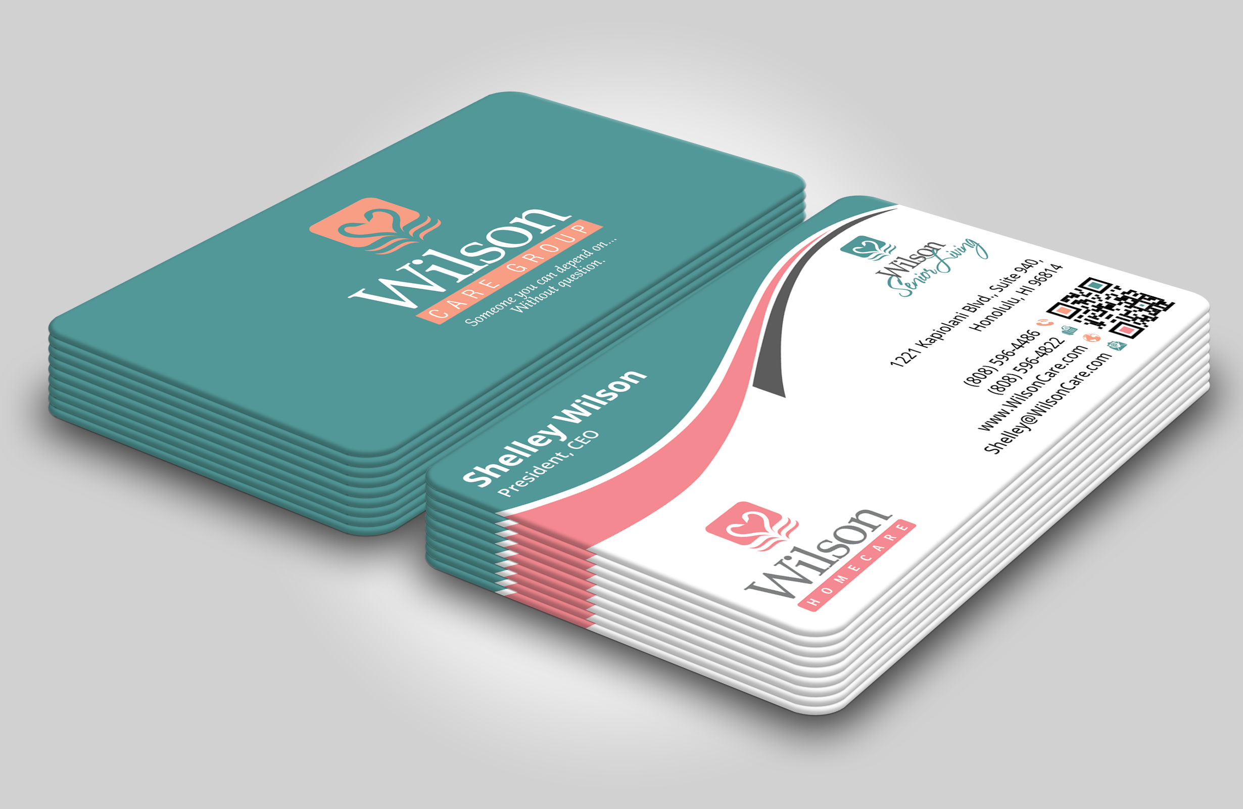 Business Card Design by DesignerShahadat for Wilson Care Group | Design #33369106