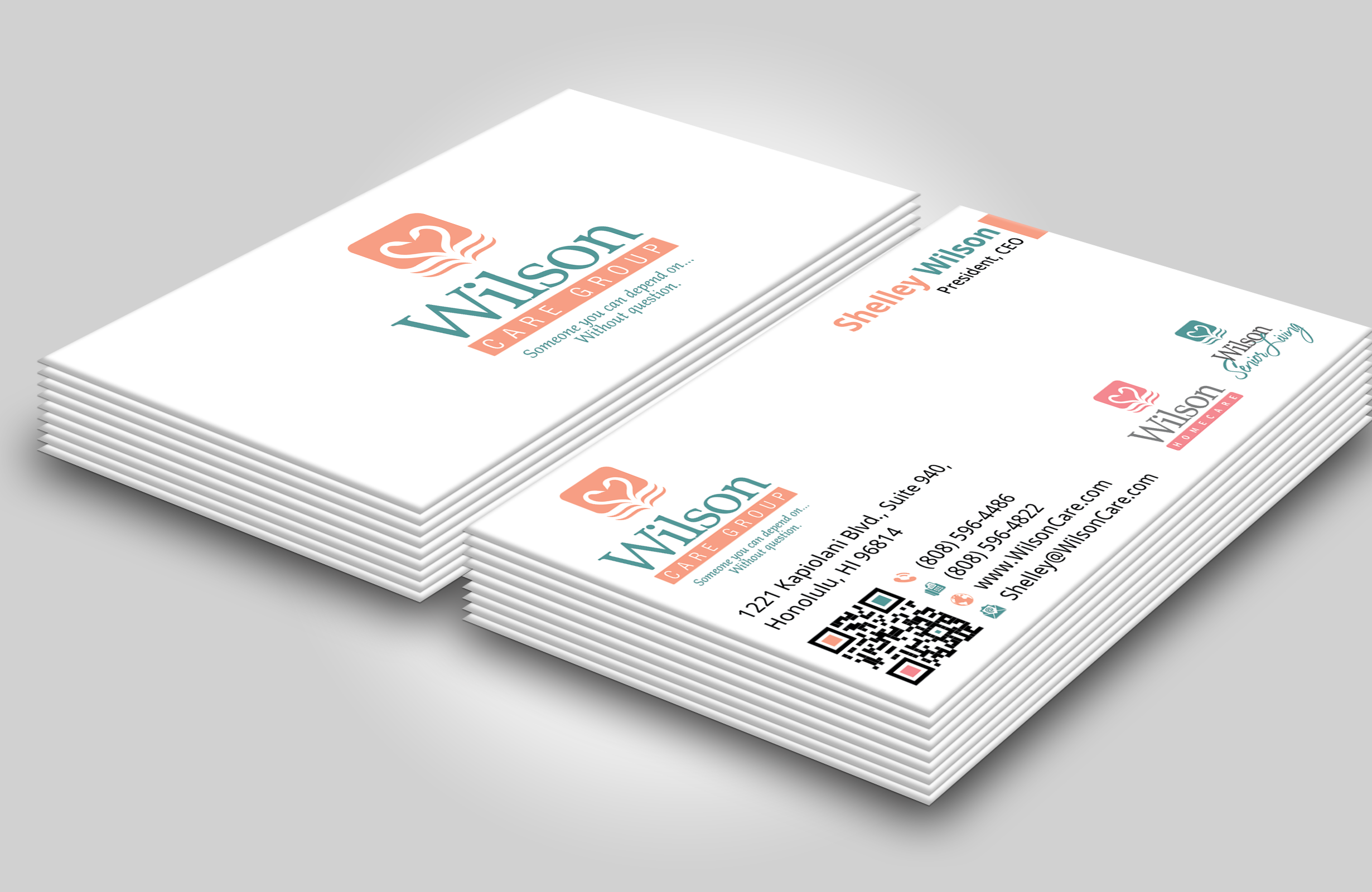 Business Card Design by DesignerShahadat for Wilson Care Group | Design #33369107