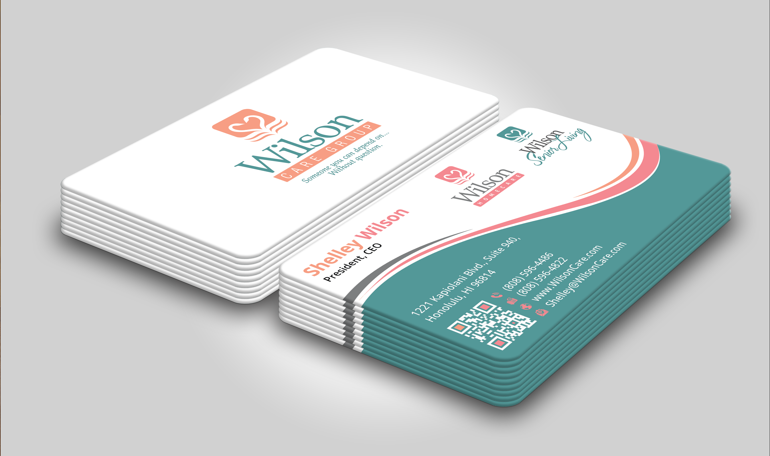 Business Card Design by DesignerShahadat for Wilson Care Group | Design #33369125