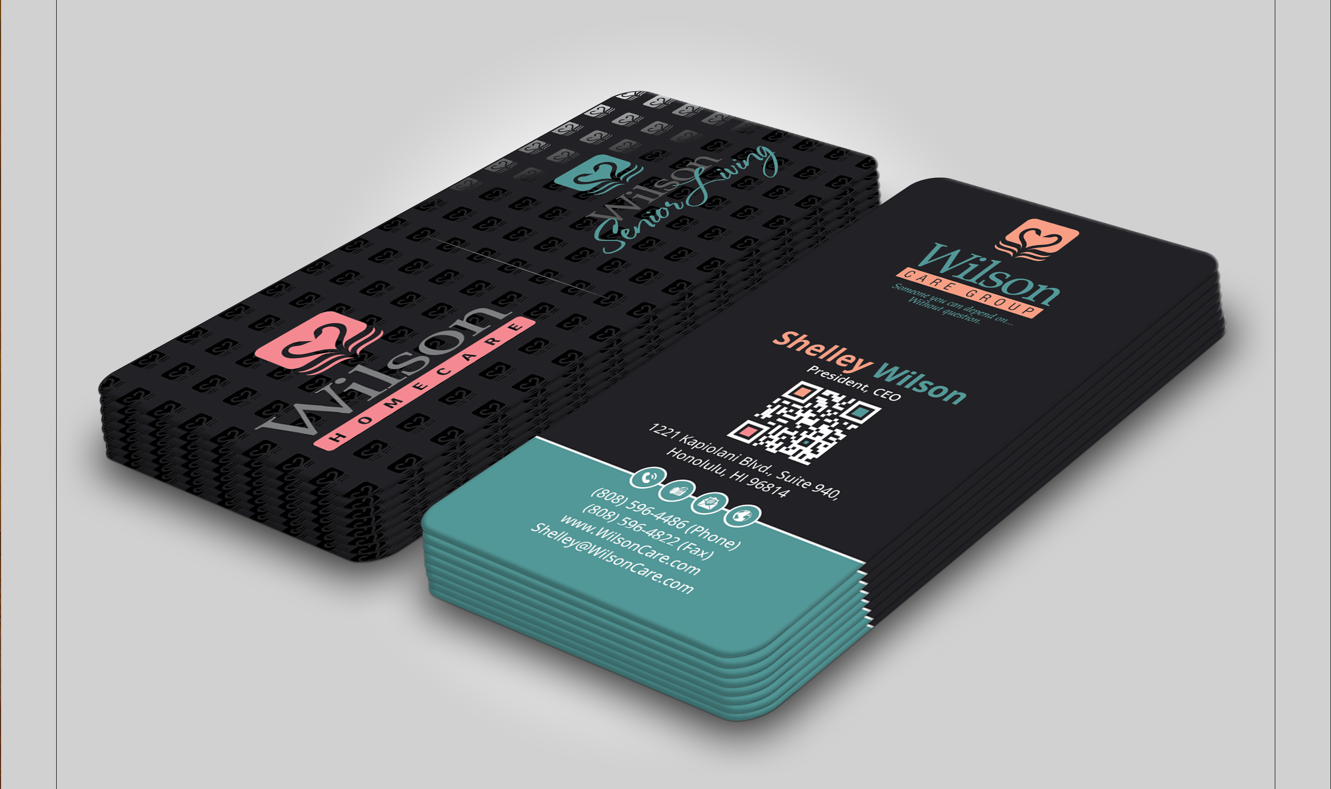 Business Card Design by DesignerShahadat for Wilson Care Group | Design #33369141