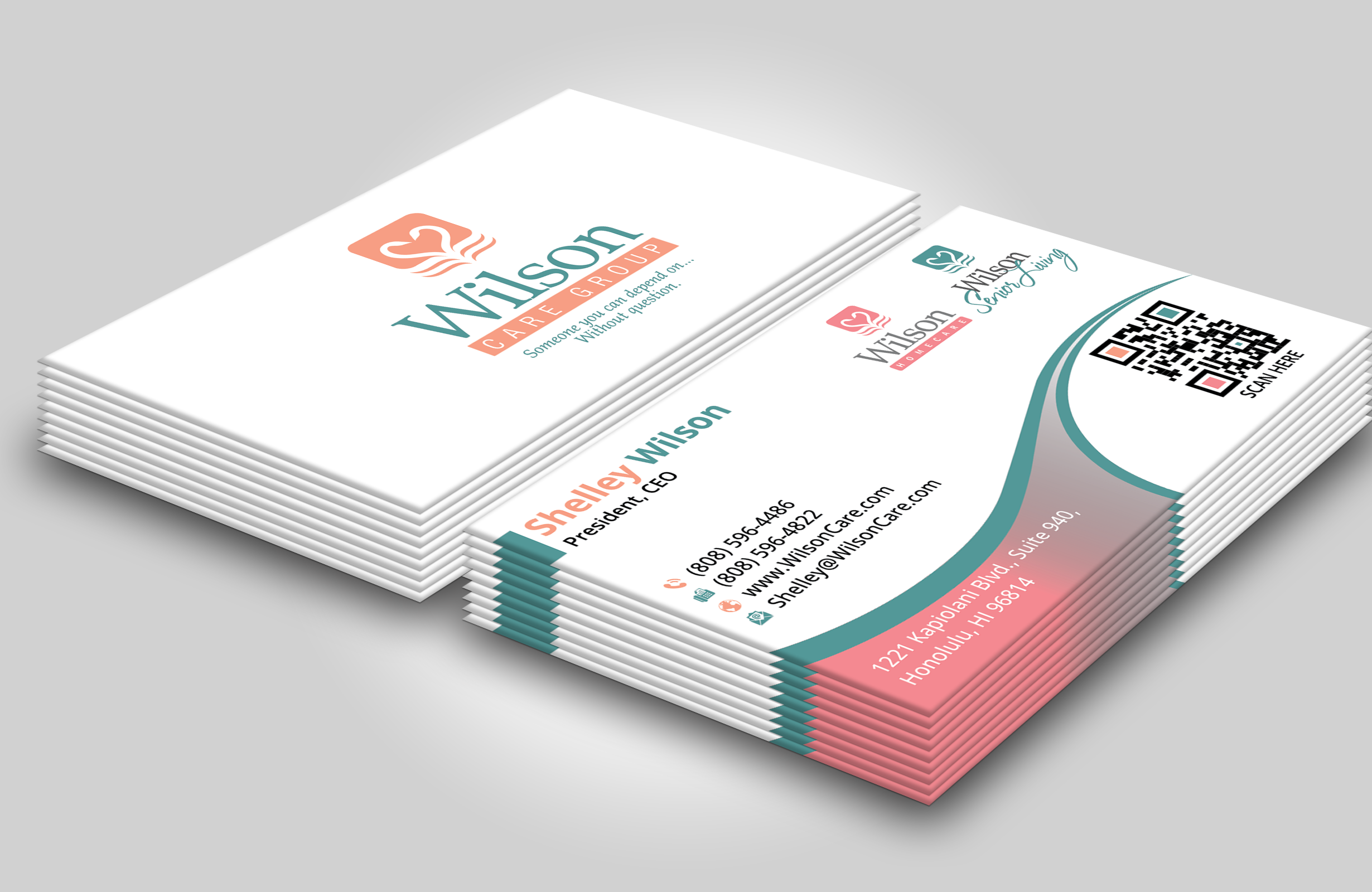 Business Card Design by DesignerShahadat for Wilson Care Group | Design #33369173