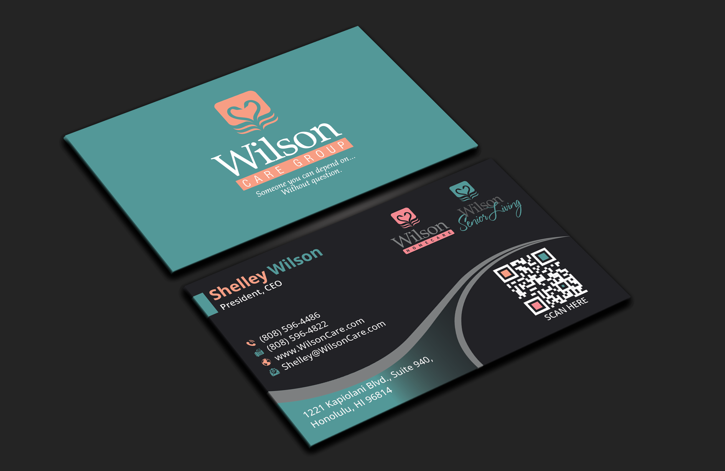 Business Card Design by DesignerShahadat for Wilson Care Group | Design #33369196