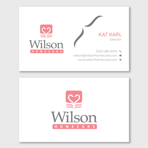 Business Card Design by YourLogoMaster for Wilson Care Group | Design: #33363540