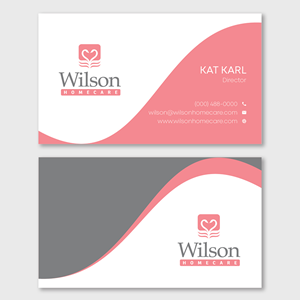 Business Card Design by YourLogoMaster for Wilson Care Group | Design: #33363541