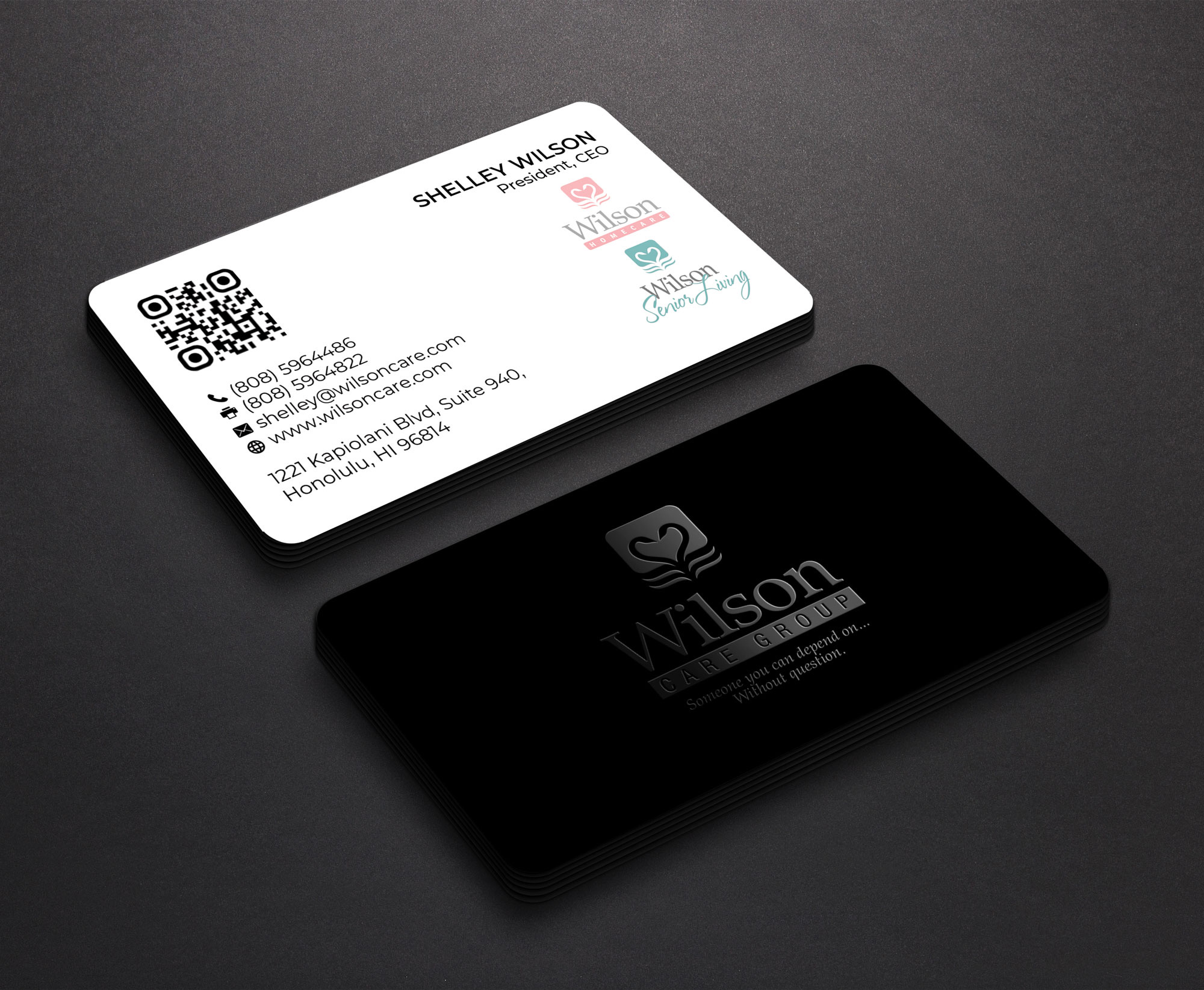 Business Card Design by Design_Duo for Wilson Care Group | Design #33347851