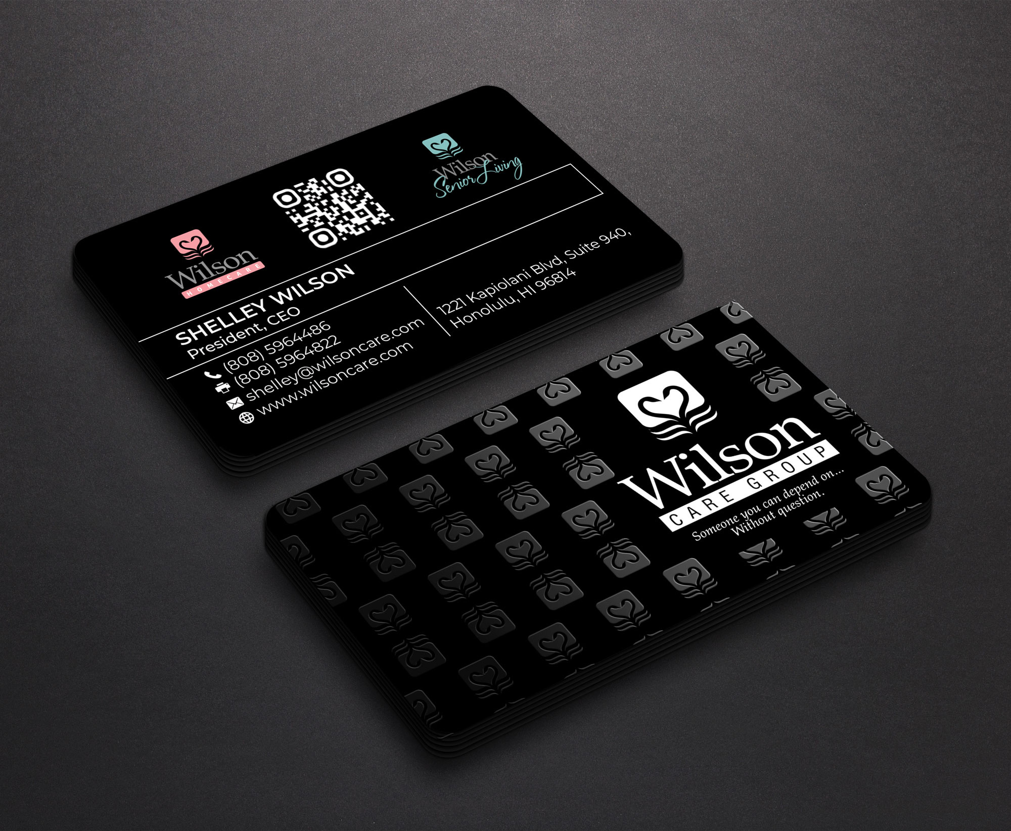 Business Card Design by Design_Duo for Wilson Care Group | Design #33347854