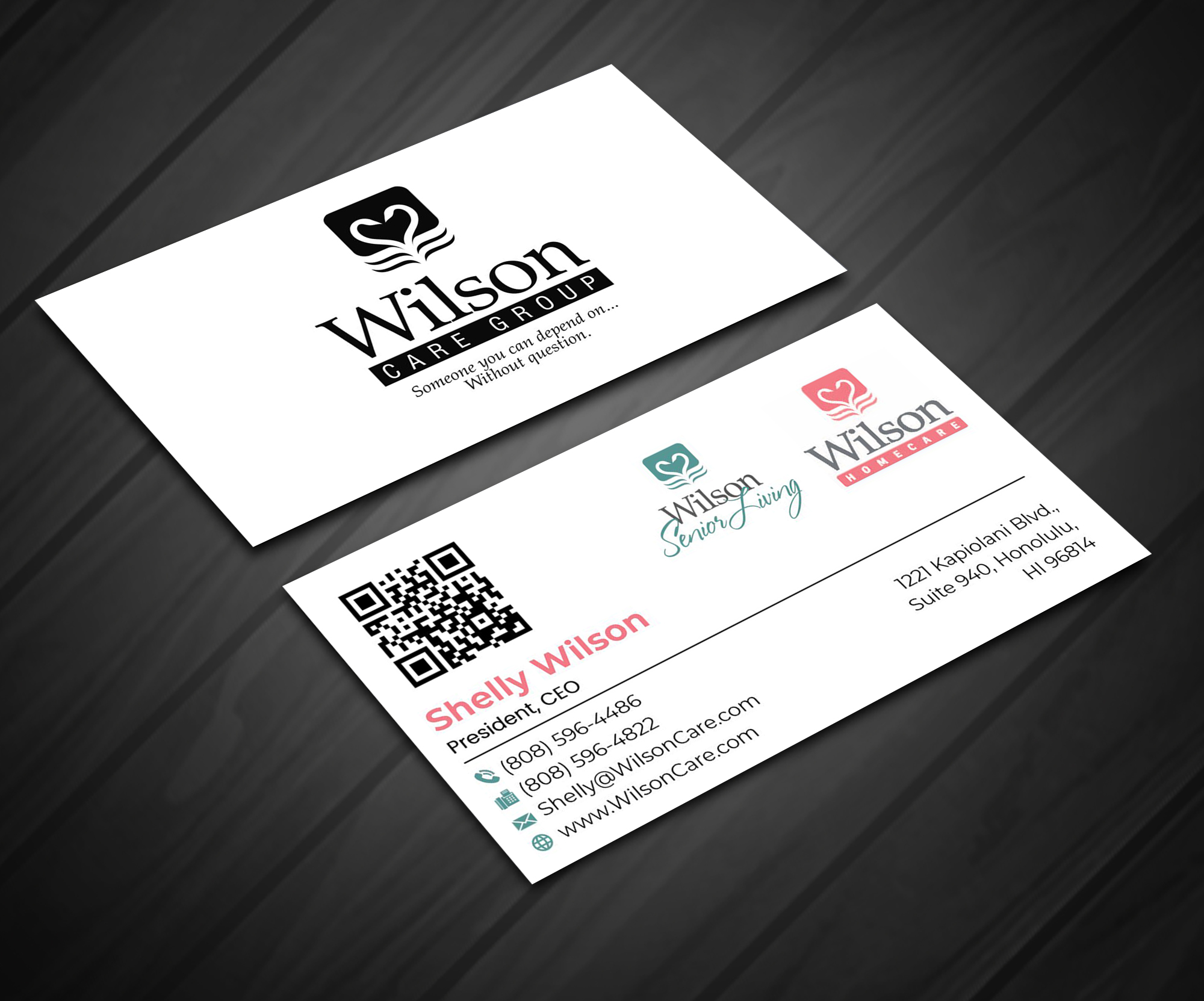 Visitenkarten-Design von j_graphic für Wilson Care Group | Design #33344880