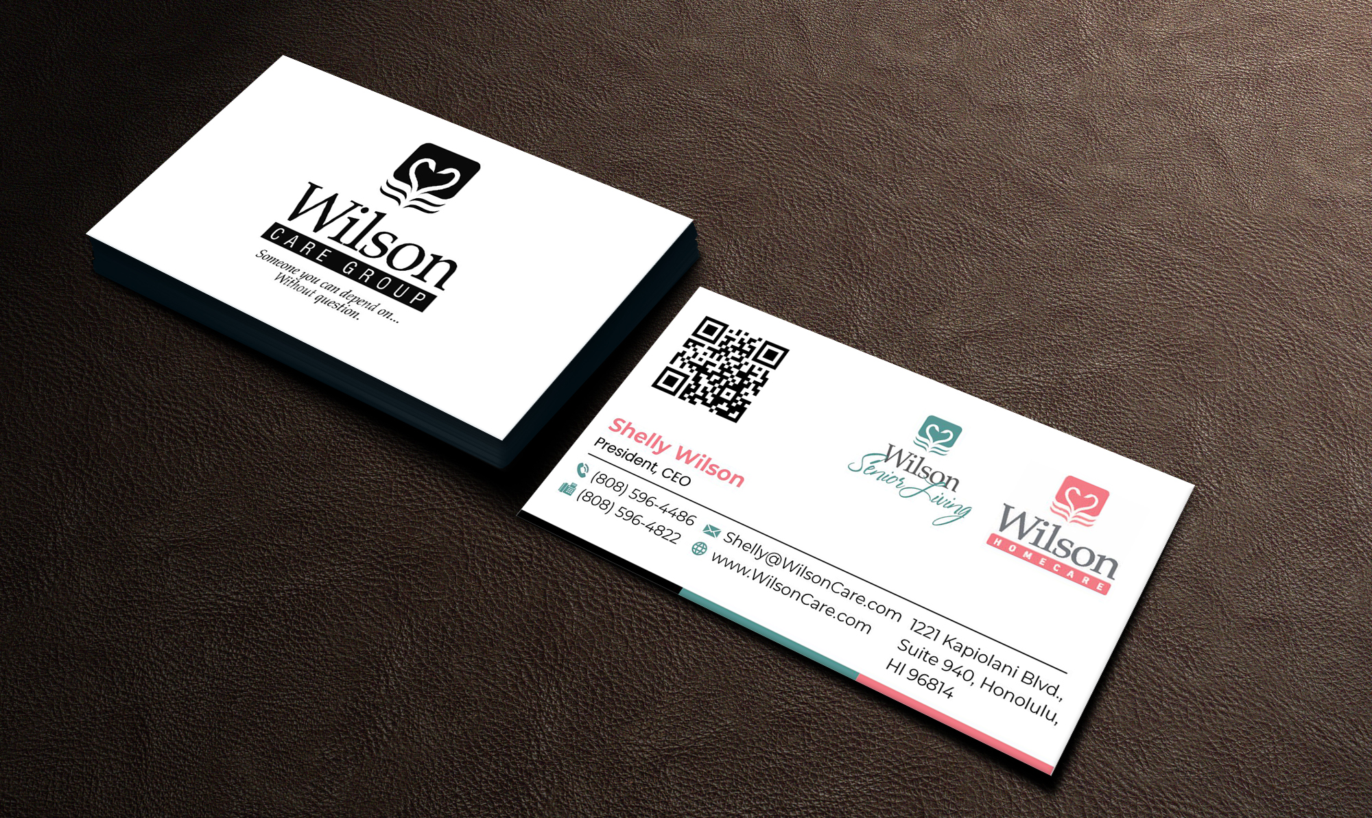 Visitenkarten-Design von j_graphic für Wilson Care Group | Design #33344926