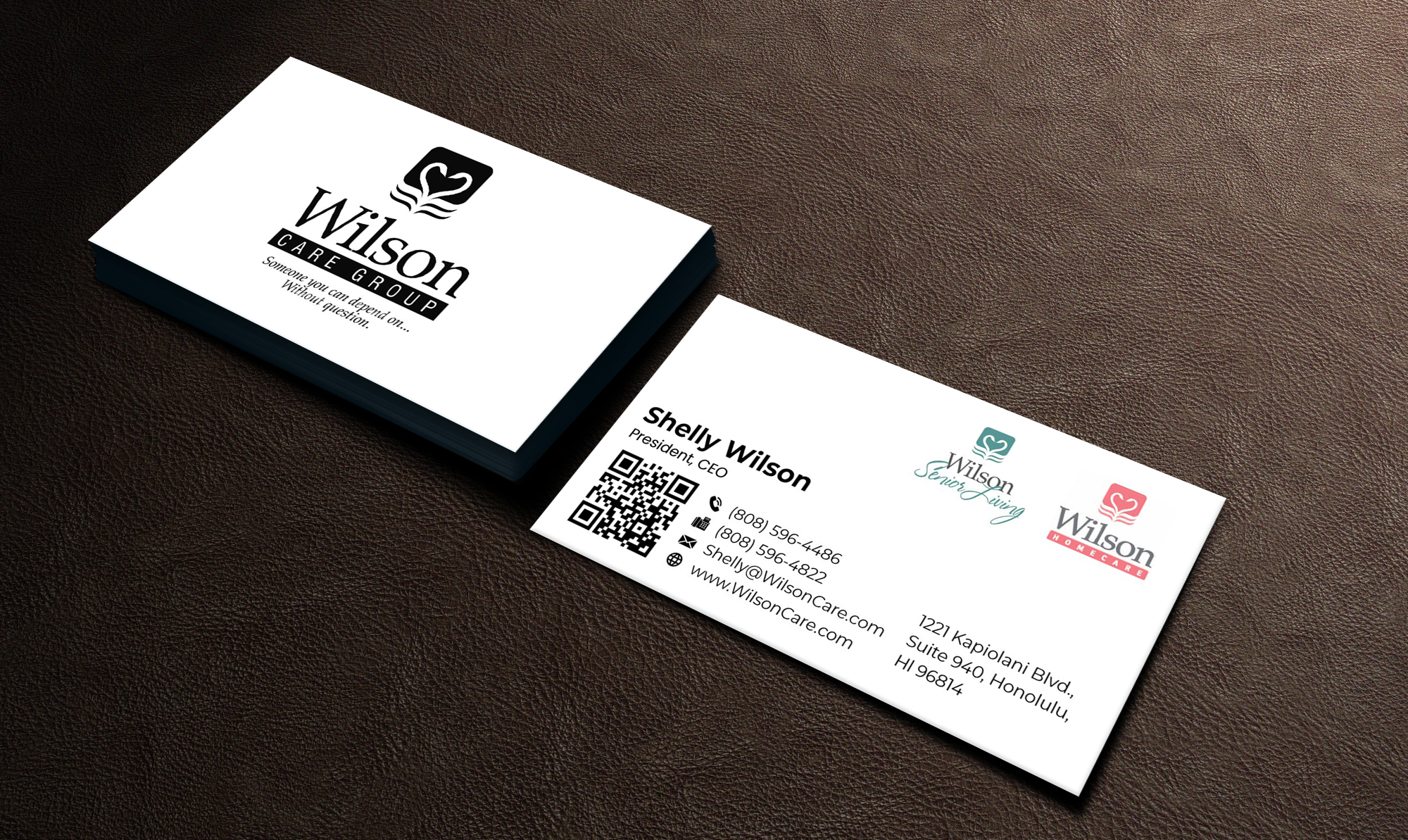 Business Card Design by designer1975 for Wilson Care Group | Design #33345026