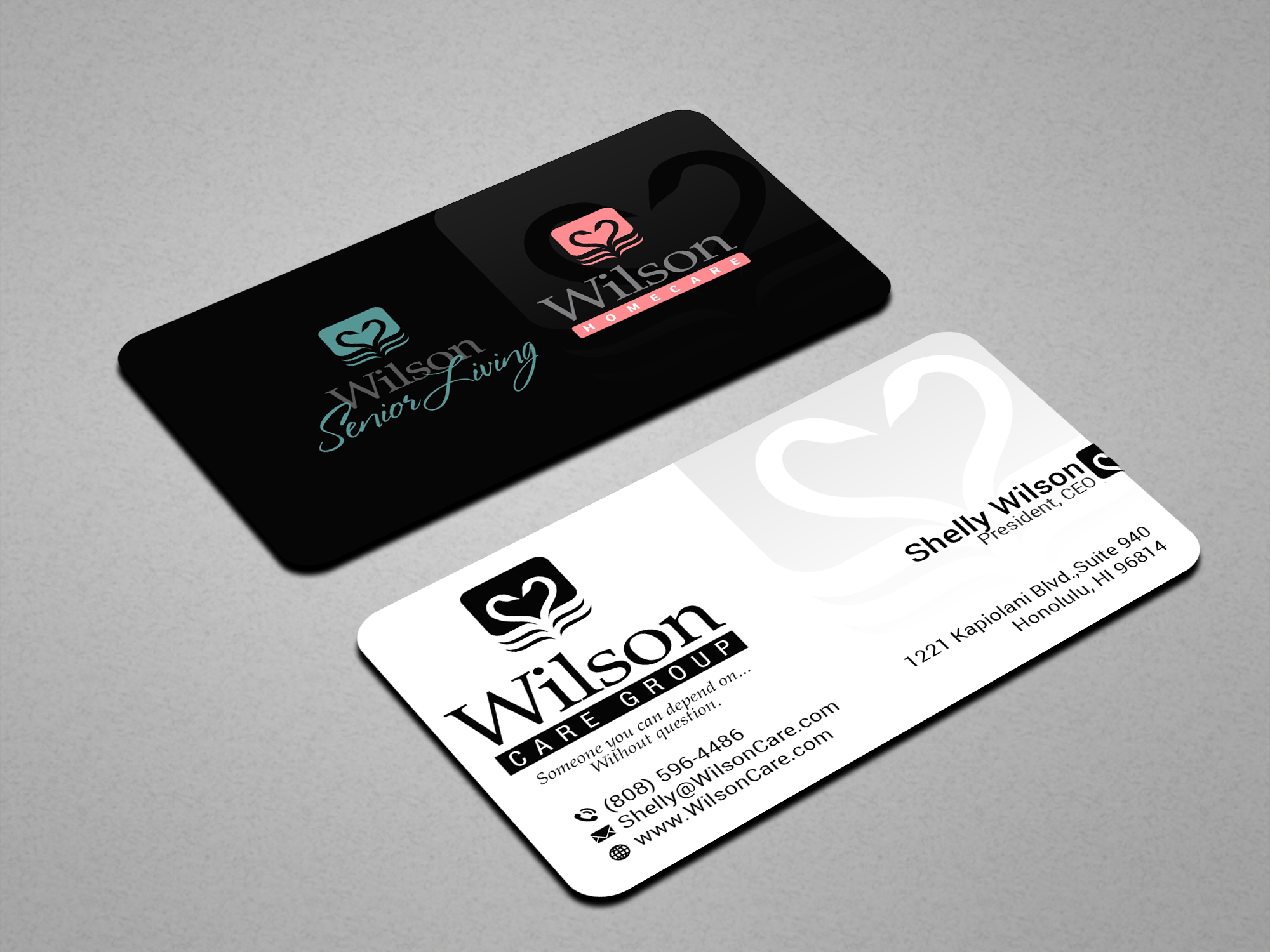 Business Card Design by Creations Box 2015 for Wilson Care Group | Design #33341923