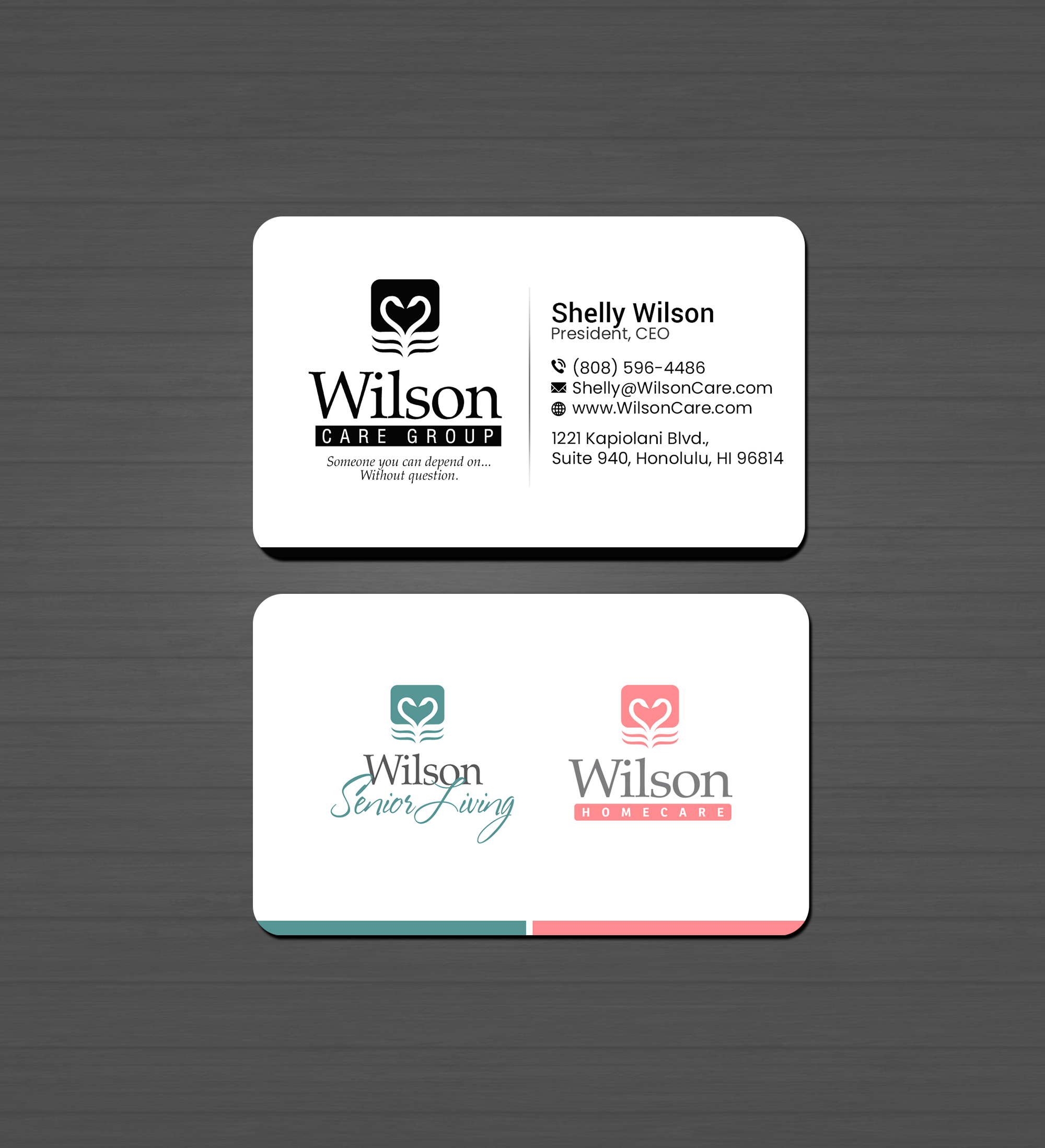 Business Card Design by Creations Box 2015 for Wilson Care Group | Design #33341925