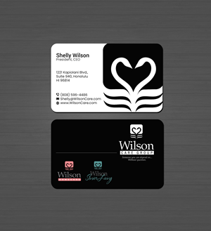 Business Card Design by Creations Box 2015 for Wilson Care Group | Design: #33341926