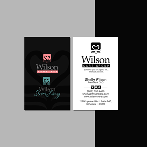 Design de Carte de Visite par Creations Box 2015 pour Wilson Care Group | Design : #33341927