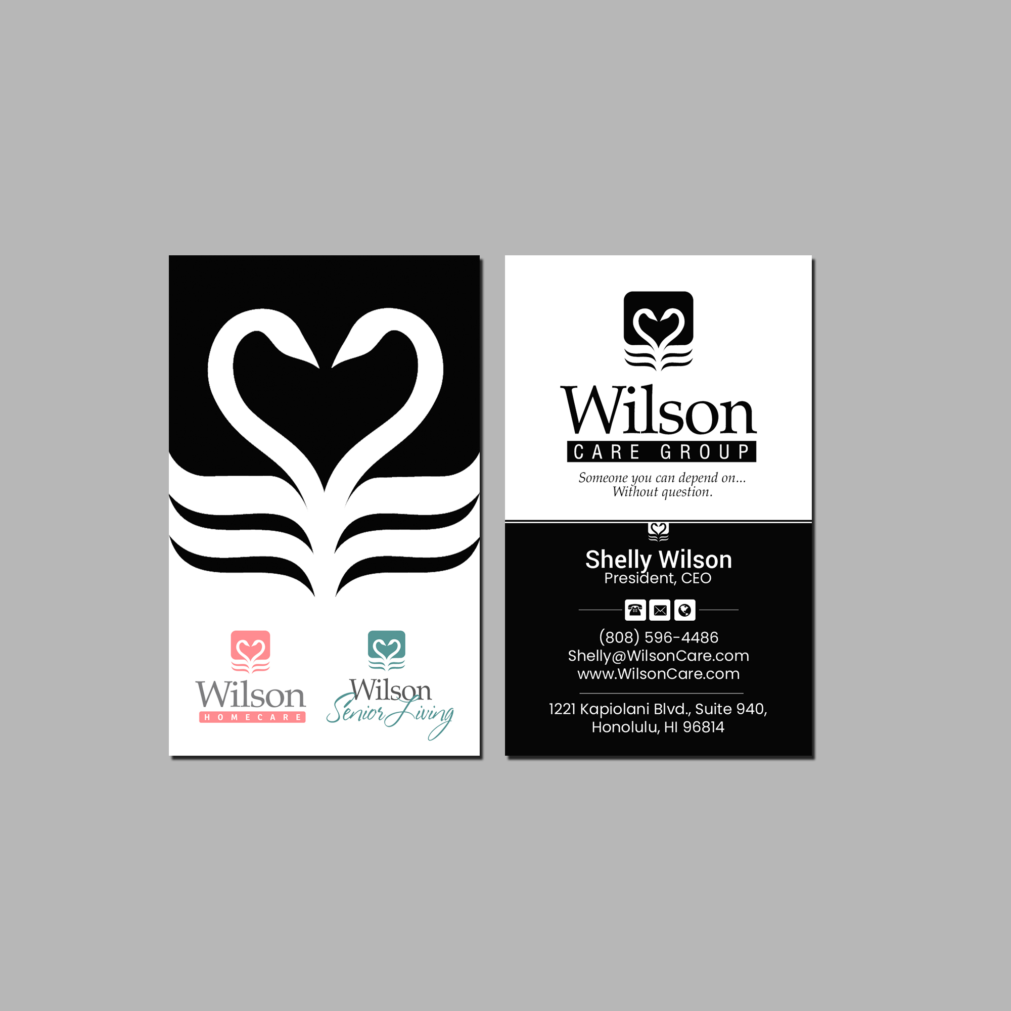 Business Card Design by Creations Box 2015 for Wilson Care Group | Design #33341928