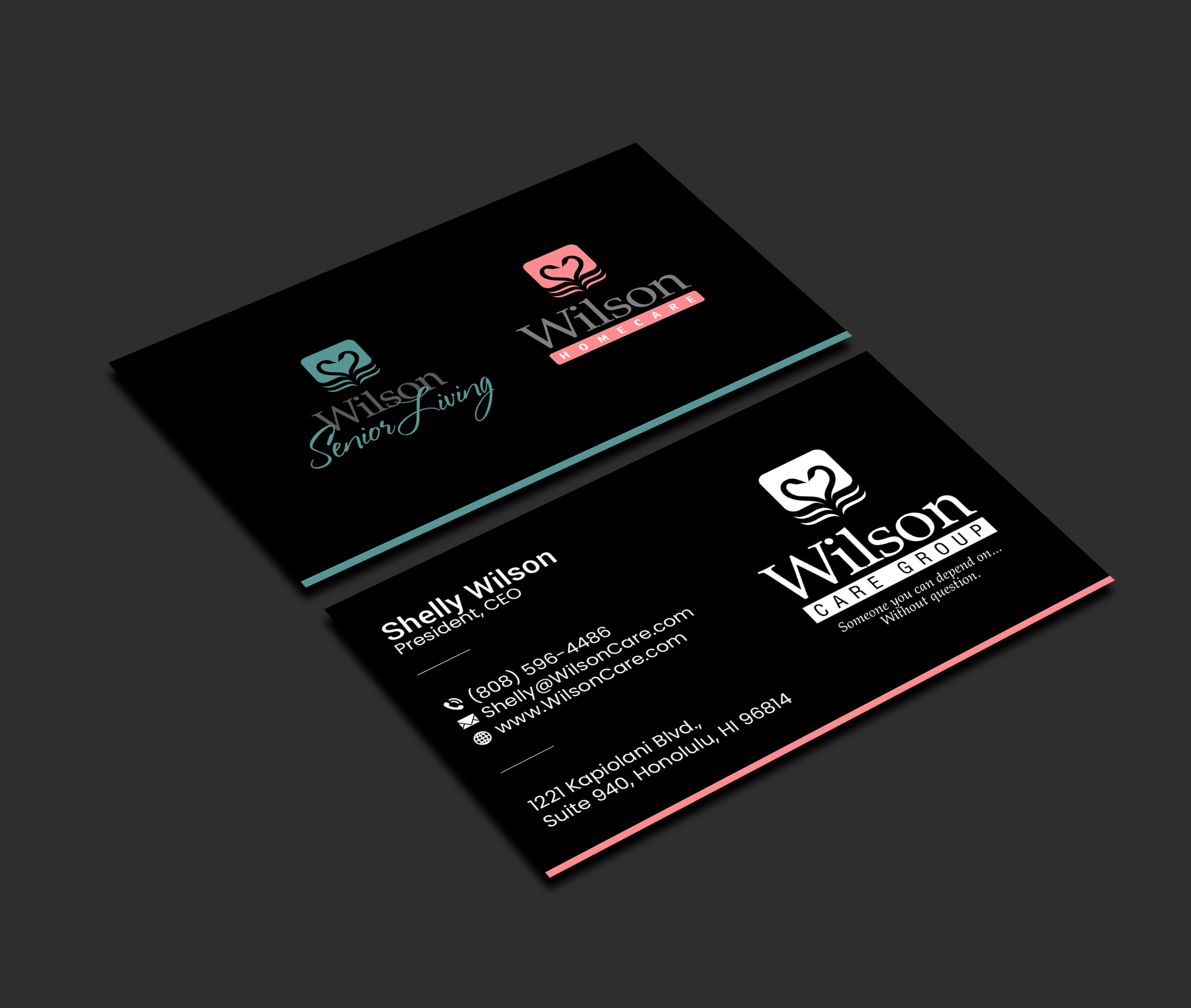 Business Card Design by Creations Box 2015 for Wilson Care Group | Design #33347068