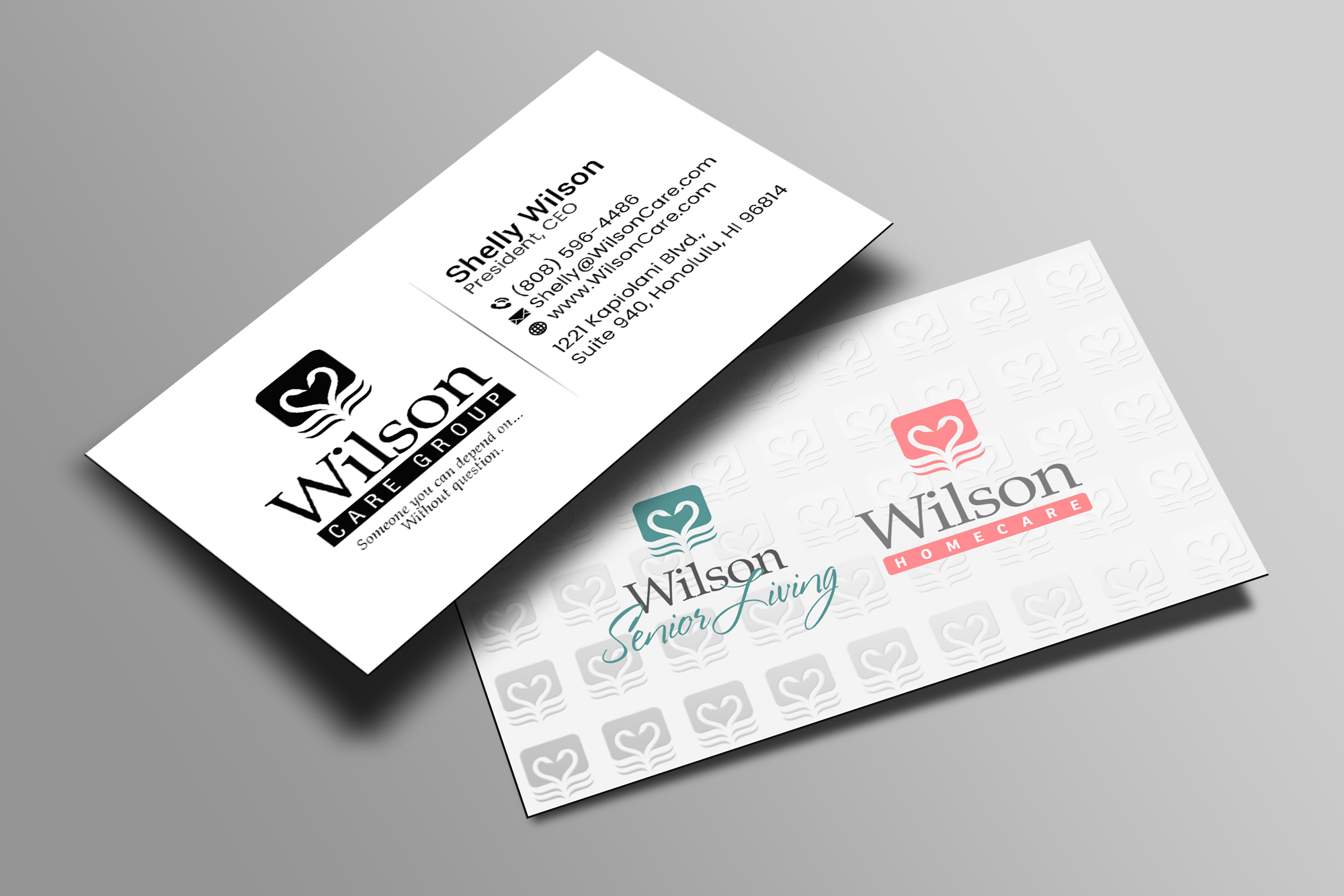 Business Card Design by Creations Box 2015 for Wilson Care Group | Design #33347069